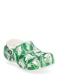 Classic Duke Print Clog K Shoes Clogs Green Crocs
