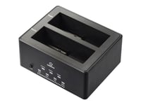 Renkforce Rf-5576398 Usb 3.2 Gen 1 (Usb 3.0) Sata 2 Port Festplatten-Dockingstation 2.5 Zoll, 3.5 Zoll Mit Clone-Funktion, Mit Erase-Funktion (Rf-5576398)