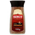 Kenco Origins Colombian Instant Coffee 100g (Pack of 6 Jars, Total 600g)