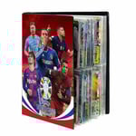 Fotbollsstjärnans kortalbum - 240st Star Card Box Collection Album Book Folder -