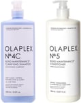 Olaplex No. 4C and 5 - Bond Maintenance Clarifying Shampoo and Conditioner 1000M