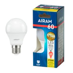 LED-pære Airam E27, 2700K, 8.5 W / 806 lm