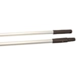 Skaft HT borste aluminium gängad 150cm