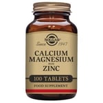 Solgar Calcium Magnesium Plus Zinc 100 tabletter