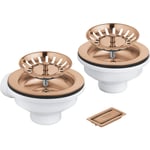 GROHE bottenventil 1 1/4 t/kv borstad varm solnedgång