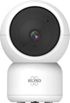 ELRO CI5000 Caméra de sécurité IP Wifi d'intérieur avec détecteur de mouvement et vision nocturne - Full HD 1080P avec sirène