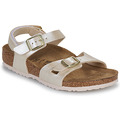 Sandales enfant BIRKENSTOCK  Rio AS Kids BF Graceful Pearl White