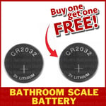 2x Battery for Bathroom Scales Salter digital Etekcity Vitafit Batteries CR2032