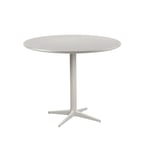 Cane-Line - Cafebordsunderrede - Drop - Sand/bordsskiva dia. 80 cm -  Drop, Go - Sand - Småbord & Sidobord utomhus - Beige,Grå
