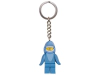 Lego Shark Suit Guy Keyring/ Keychain