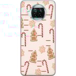 Xiaomi Mi 10T Lite 5G Transparent Mobilskal Julens Godisglädje