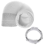 White Knight/Crosslee Tumble Dryer Vent Hose Condenser Adaptor Kit (Extra Long 6m / 4")