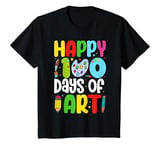 Youth Happy 100 Days Of School Future Artist Funny Art Lovers T-Shirt