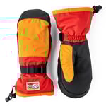 Hestra Handskar Gauntlet Sr. - mitt Orange &amp; Ljusröd 9