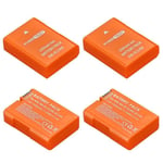 4 piles Batterie EN EL14 EN EL14a Compatible avec Nikon D3500, D5600, D3300, D5100, D3100, D3200, D5200, D340