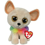 Ty - Beanie Boo's - Peluche Chewey le Chien Chihuahua, TY36460, Multicolore, 23 cm