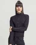 Urban Classics Short Turtleneck Sweater (Svart, S) S Svart