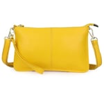 Enkel axelväska Crossbody-väska GUL YELLOW