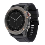 Garmin Fenix 3 / 3 HR / 5X silicone watch band - Black