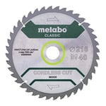 Metabo Lame de scie « cordless cut wood - classic », 254x2,2/1,6x30 Z48 WZ 5° /B (628691000)