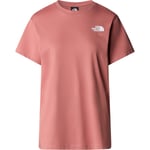 The North Face Relaxed Redbox T-skjorte Dame - Rød - str. XS