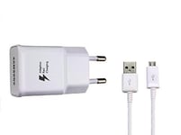 Samsung Charger Chargeur Rapide EP-TA20EWE + Cable Usb EP-DG925UWEpourGT-S7500 Galaxy Ace Plus / GT-S7550 Blue Earth / GT-S7560 Galaxy Trend / GT-S7562 Galaxy S Duos / GT-S7580 Galaxy Trend Plus