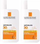 2 x 50ml LA ROCHE-POSAY  Anthelios SPF 30 High Invisible Fluid