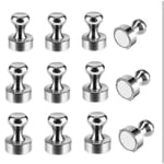 30 st Metalliska Magnetiska Push Pins Praktiska Kylskåpsmagneter Perfekta För Whiteboard Magneter Kontorsmagneter Kartmagneter [HK]