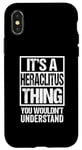 iPhone X/XS It's A Heraclitus Thing You Wouldn't Understand First Name Case