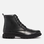Clarks Men's Batcombe Cap Leather Boots - UK 9