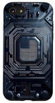 Coque pour iPhone SE (2020) / 7 / 8 Carte mère Microchip Noir IT Fond graphique