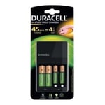Duracell Value Charger 4 Hours. + 2 X Aa Recharge Plus
