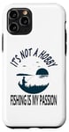 iPhone 11 Pro Fishing Fisherman T-Shirt Fishing Gift Idea Case
