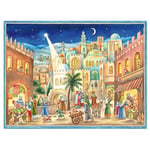 Nativity Star Religious Richard Sellmer Advent Calendar 355 x 265 glitter