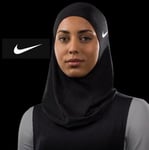 Nike Hijab Pro Ladies Womens Scarf DriFit Modest Headscarf Cover Black Size XS/S