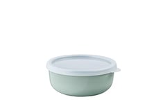 Mepal – Kitchen Storage Bowls Lumina – Food Storage containers with lid Suitable for Fridge, Freezer, steam Oven, Microwave & Dishwasher – Bowl with lid – 750 ml – Nordic sage