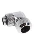 Alphacool Eiszapfen 13 mm HardTube compression fitting 90° rotatable G1/4 - liquid cooling system compression angled fitting