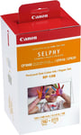 Paper for SELPHY CP1500 - RP-108 Genuine  Ink + Paper Set (100 X 148Mm) 108 Shee