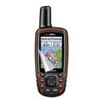 2-Pak Skjermbeskytter PET film Garmin GPSMAP 64sc