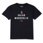 Game of Thrones Valar Morghulis Men's T-Shirt - Black - L - Black