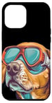 Coque pour iPhone 13 Pro Max Joli costume de plongée sous l'eau