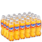 24 x Fanta Orange Zero Sugar, 50 cl, PET, Kort datum