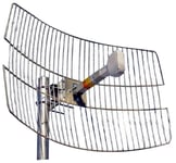 BLAKE UK - External Parabolic WiFi Wireless Aerial, 2.4 & 5GHz