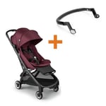 bugaboo Resevagn Butterfly komplett mörk Cherry inklusive bygel