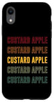 Coque pour iPhone XR Custard Apple Pride, Custard Apple