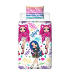 Rainbow High Kids Single Duvet Reversible Bedding Pink Girls Dolls Quilt Cover