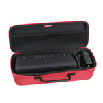 Hard EVA Travel Red Case for Sony SRS-XB40 Powerful Portable Wireless Speaker - Fits the Way Charger by Hermitshell