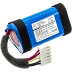 Kompatibelt med JBL Charge 4, 3.7V, 10200 mAh
