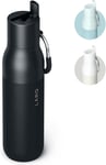 LARQ Bottle Flip Top 25Oz - Insulated Stainless Steel Water Bottle with Straw |