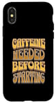 iPhone X/XS Coffee Drinker Caffeine Buzz Work Monday Morning Feeling Case